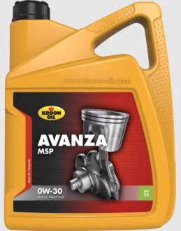 Олива моторна Avanza MSP 0W-30 5л KROON OIL 35942