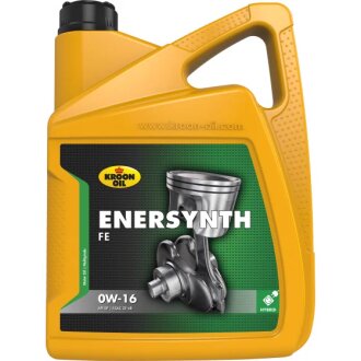 Олива моторна Enersynth FE 0W-16 5л 5 L CAN KROON-OIL ENERSYNTH FE 0W-16 -ua KROON OIL 36735