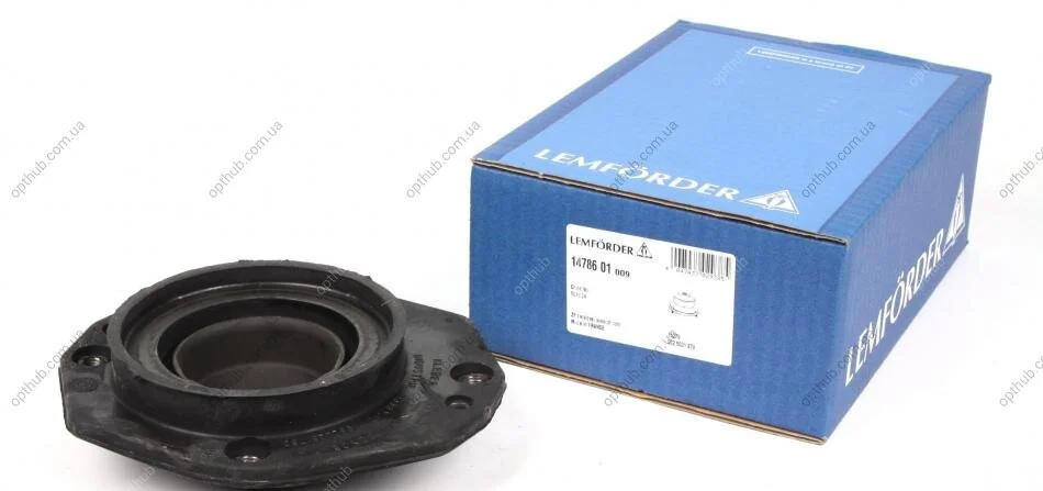 Опора амортизатора гумометалева CITROEN BERLINGO/XSARA/ZX 91-/PEUGEOT PARTNER 96- FRONT L/R -ua LEMFORDER 14786 01 (фото 1)