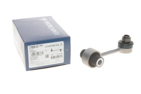 Тяга стабілізатора (заднього) Audi A8 03-10 UA63 LEMFORDER 27026 01