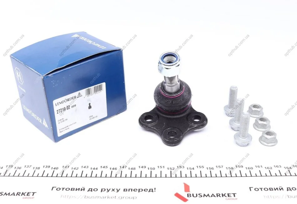 Опора шаровая NISSAN, OPEL, RENAULT передн. ось (пр-во Lemferder) LEMFORDER 27219 02 (фото 1)