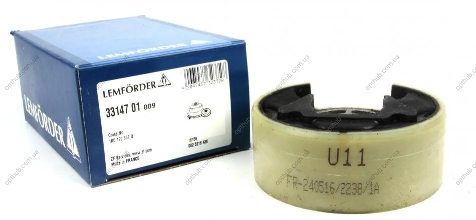 Подушка двигателя AUDI; SEAT; SKODA; VW (пр-во Lemferder) LEMFORDER 33147 01 (фото 1)
