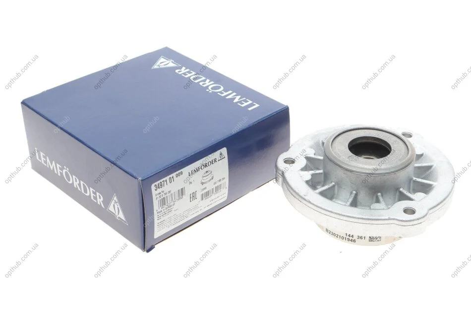 Опора амортизатора гумометалева BMW 5-SERIES (F10/F18)/6-SERIES(F06) 2010=> FRONT -ua LEMFORDER 34971 01 (фото 1)