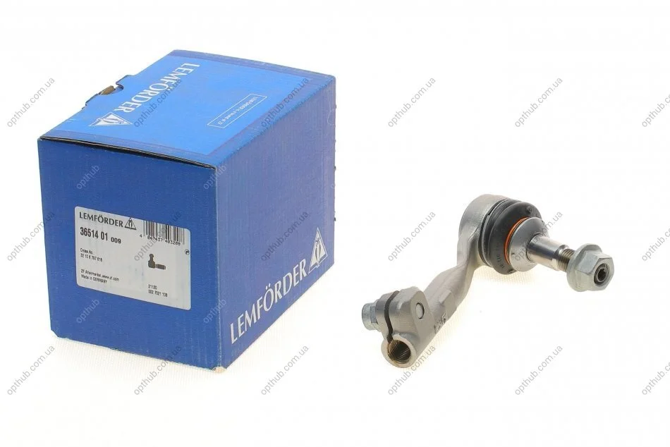 Наконечник рульової тяги BMW: 1 (F20), 3 (F30) -ua LEMFORDER 36514 01 (фото 1)