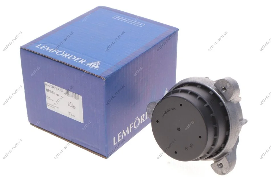 Опора двигуна гумометалева BMW F10/F18/F06/F11/F12/F13/F01/F02/F03/F04 2009=>L -ua LEMFORDER 37810 01 (фото 1)
