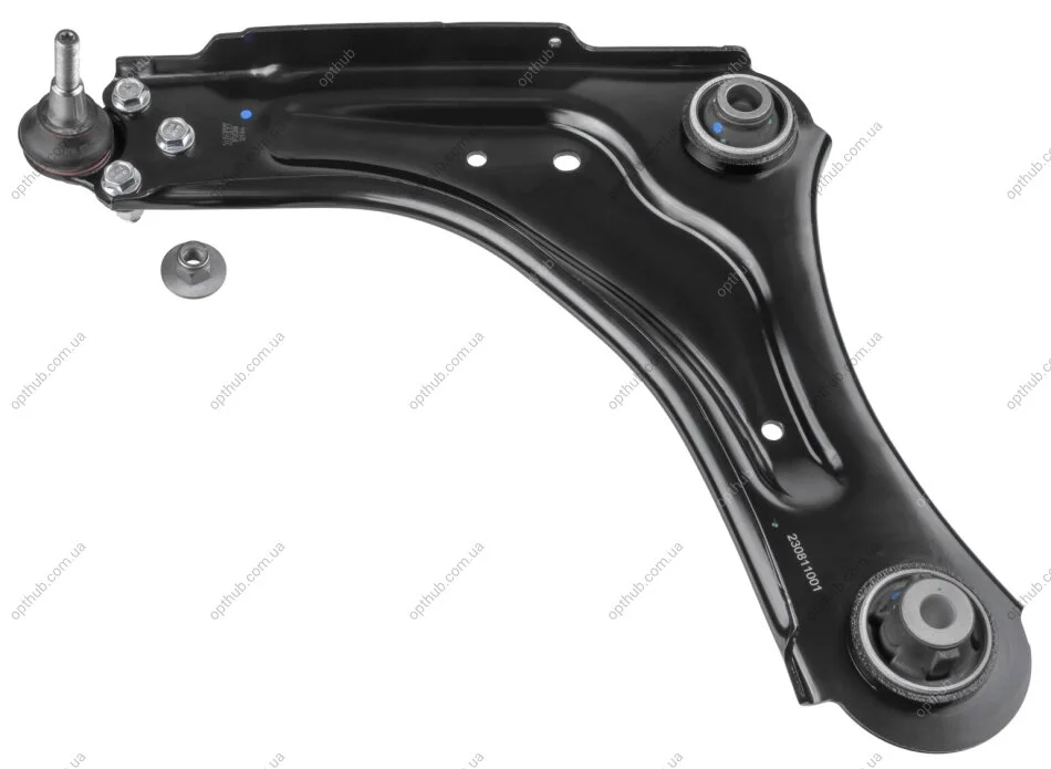 Рычаг подвески RENAULT: LAGUNA COUPE (DT0/1), LAGUNA III (BT0/1), LAGUNA III GRANDTOUR (KT0/1) LEMFORDER 38536 01 (фото 1)