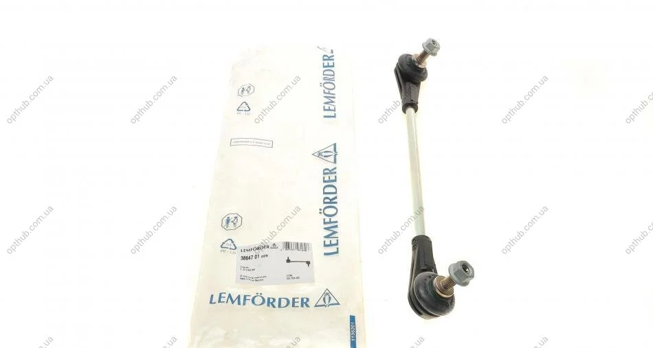 Стабілізатор (стійки) MINI: MINI (F55), MINI (F56), MINI CLUBMAN (F54), MINI CONVERTIBLE (F57) -ua LEMFORDER 38647 01 (фото 1)