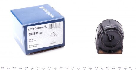Втулка стабілізатора гумова MB/VW SPRINTER 3,5-T/3-T/4,6-T/5-T(906)/CRAFTER 30-35/30-50 2006=>REAR L/ -ua LEMFORDER 39545 01