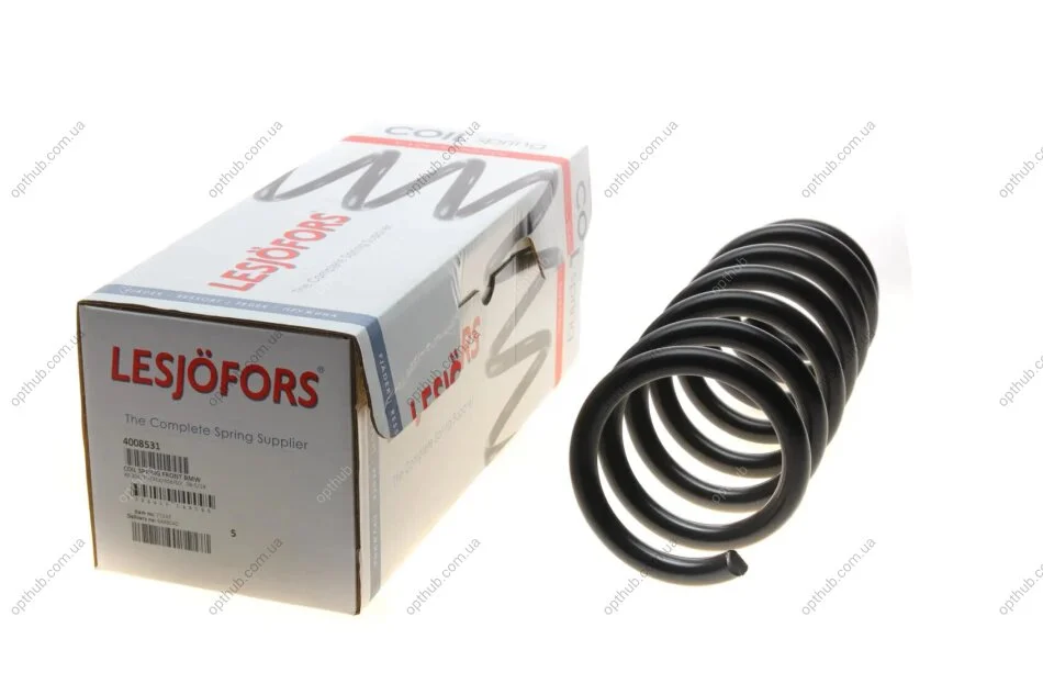Пружина (передняя) BMW X6 (E71/E72) 30d/35i/40d/50i 08-14 (SUV) (без Adaptive Drive) (opt-om) LESJOFORS 4008531 (фото 1)