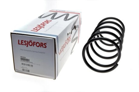 Пружина (передня) Citroen Berlingo 1.9D/1.6 (-AC) (фург/вен)(нагр.600кг)/1.1i/1.4 (+AC) 02-11 (opt-om) LESJOFORS 4015653
