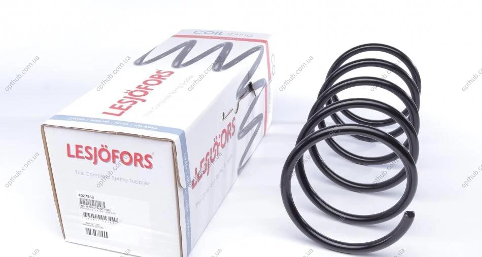 Пружины подвески ПРУЖИНА ПЕРЕДНЯЯ FORD MONDEO 1,6/1,8/2,0 9/96-9/00 LESJOFORS 4027563 (фото 1)