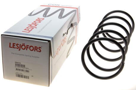 Пружина (передня) Peugeot 206 1.4-1.6 16V/HDi/1.9D 98-/306 1.1 93-11 (фургон/хетчбек/унів./седан) UA63 LESJOFORS 4066724