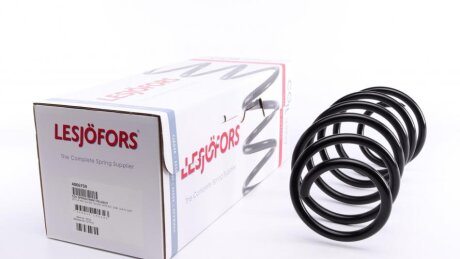 Пружина (передня) Peugeot 207/SW 1.4HDi/1.6/1.6 16V/16V Turbo/HDi 06-15 (+AC) (унів./накл.зад (opt-om) LESJOFORS 4066759