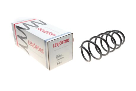 Пружина (передня) Peugeot 207 1.4/1.4 16V 06-13 (накл.зад.часть/универсал) (-AC) (opt-om) LESJOFORS 4066760