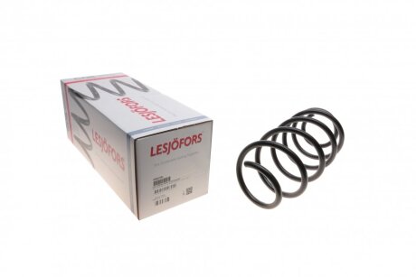 Пружина (передня) Peugeot 308 1.6 16V АКПП/1.6HDi 07-14/Citroen C4 1.6HDi 09- (накл.зад.ч/уни (opt-om) LESJOFORS 4066781