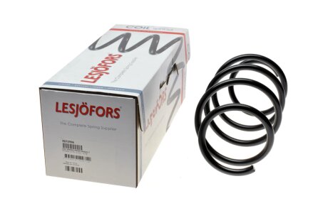 Пружина (передня) Renault Megane III 1.6dCi/1.9dCi 08- (універсал/нах.зад.частина) (opt-om) LESJOFORS 4072996