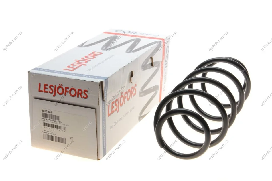 Пружина (передня) Seat Ibiza/Cordoba 1.4TDI/1.9SDI/TDI/2.0 02-09 (седан/хетчбек) (opt-om) LESJOFORS 4082928 (фото 1)