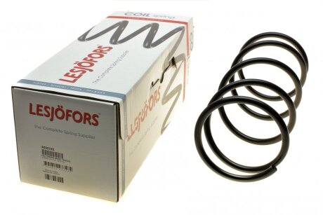 Пружина (передня) Toyota Avensis 1.6i/VVT-i/1.8i/VVT-i 97-03 (накл.зад.частина/седан/універса (opt-om) LESJOFORS 4092535