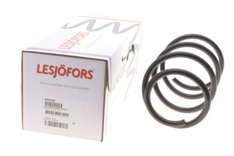 Пружина (передня) Toyota Corolla 2.0D-4D 04-07 (седан/універсал/нах.зад.частина) (opt-om) LESJOFORS 4092568