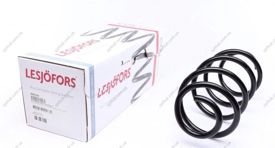 Пружина підв. передн. SEAT, SKODA, VW (вир-во Lesjofors) C.I.U LESJOFORS 4095103 (фото 1)