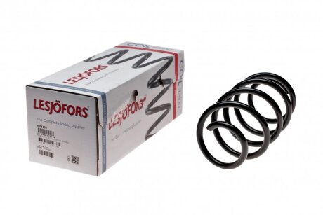 Пружина (передняя) VW Passat B6 1.9-2.0TDI 05-10 (седан/универсал) (осн.:BlueMotion) (opt-om) LESJOFORS 4095133