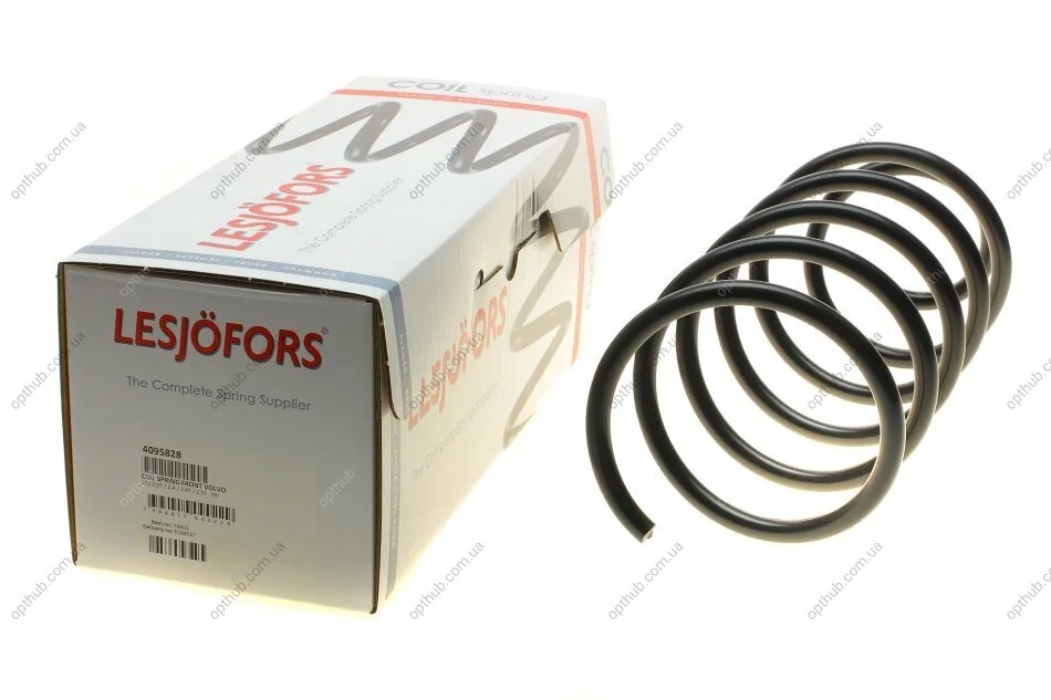Пружины подвески ПРУЖИНА ПЕРЕДНЯЯ VOLVO S60 2,0T/2,4/2,4T/2,5T 00- LESJOFORS 4095828 (фото 1)