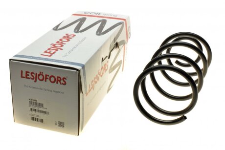 Пружина (передня) Volvo S40 2.4CDI/V50 2.4Tdi 06-10 (седан/універсал) (без спорт.х.ч) (opt-om) LESJOFORS 4095841
