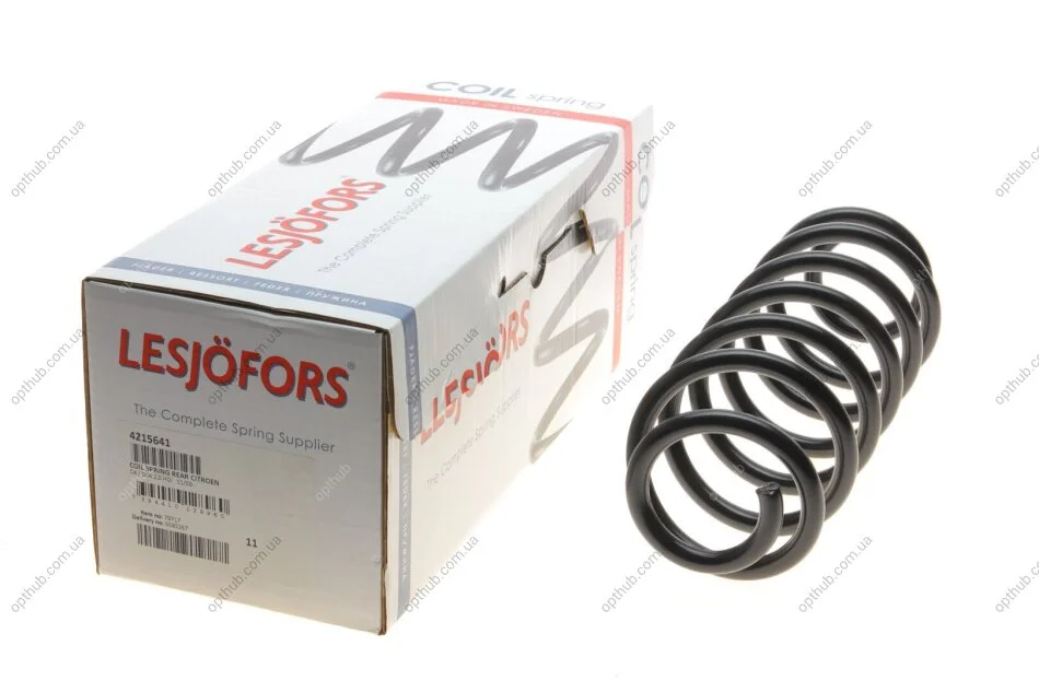 Пружини підвіски ПРУЖИНА ЗАДНЯЯ CITROEN C4 / DS4 2,0 HDI 11/09- LESJOFORS 4215641 (фото 1)