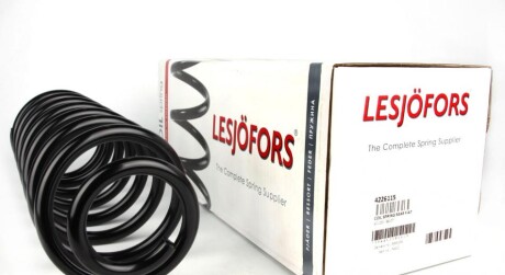 Пружина (задня) Fiat Scudo 1.6/1.9D/TD/2.0JTD 96-06 (універсал/фургон/з борт.платф.) (417mm) (opt-om) LESJOFORS 4226115