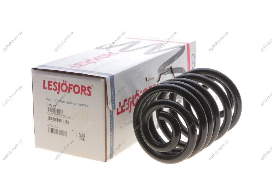 Пружина підв. задн. OPEL,VAU,RENA (вир-во Lesjofors) LESJOFORS 4263463 (фото 1)