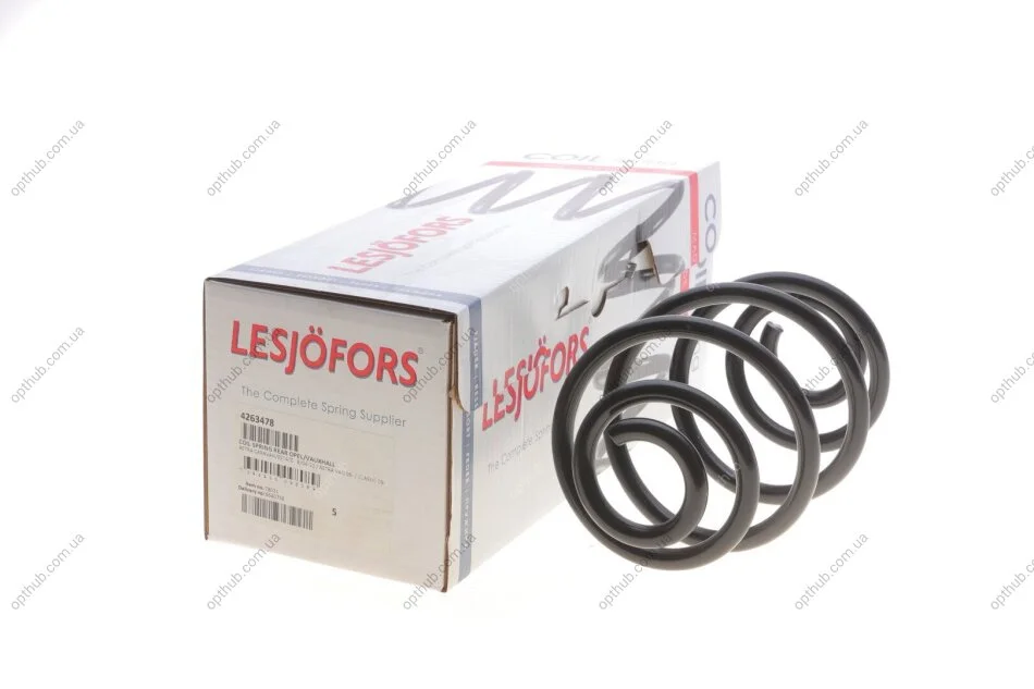 Пружина підв. задн. OPEL ASTRA CARAVAN (2004-2010) (вир-во Lesjofors) LESJOFORS 4263478 (фото 1)