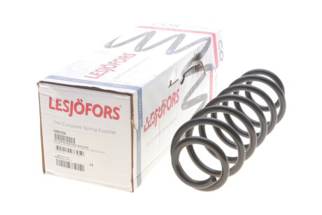 Пружина (задня) Skoda Octavia I 1.4-2.0/1.9TDI/SDI/1.8T 96-10/Rapid 1.4TSI/1.6TDI 12-15 (накл.з.ч UA63 LESJOFORS 4285706