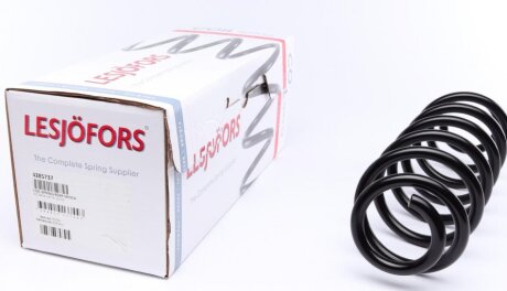 Пружина (задня) Skoda Octavia III 1.8TSI 12-/VW Golf V/VI 1.4-2.0FSI/1.9-2.0TDI 03-13 (накл.з (opt-om) LESJOFORS 4285737