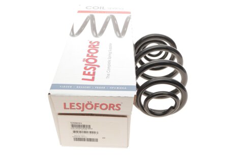 Пружина (задня) BMW 3 (E46) 316і-330і/Ci/318d-330d 98-05 (седан/купе)(без спорт.х.ч) (з непос (opt-om) LESJOFORS 5208431