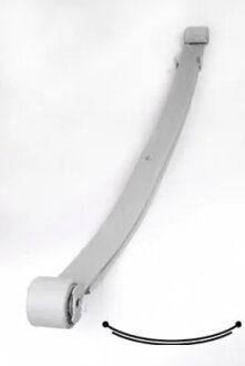 Ресора листова PSA JUMPER/DUCATO/BOXER 06- ЗАДН УСИЛЕННАЯ -ua LESJOFORS 5826108