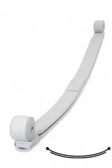 Ресора листова FORD TRANSIT 300M&L, 330M&L, 350M,L,&EF RWD VAN & BUS 3/06- ЗАДН -ua LESJOFORS 5827537