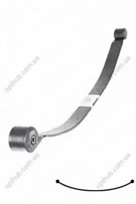 Ресора листова РЕССОРА ЗАДН FORD TRANSIT 310, 350 CHASSIS CAB, 350 VAN, KOMBI & BUS 1/14- LESJOFORS 5827545 (фото 1)