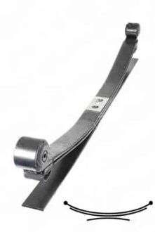 Ресора листова РЕССОРА ЗАДН FORD TRANSIT 430 BUS & KOMBI, 460 BUS 1/14- -ua LESJOFORS 5827548