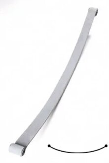 Ресора листова MB VW SPRINTER 95-06/LT 96-06 ЗАДН LESJOFORS 5856811