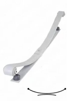 Ресора листова РЕССОРА ЗАДН VOLKSWAGEN CADDY KOMBI SWB 04- LESJOFORS 5895021