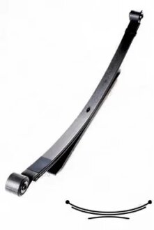 Ресора листова FORD TRANSIT 190 LWB & HIGH-SIDED (ОДНО КОЛЕСО СЗАДИ) 8/91-00 ЗАДН -ua LESJOFORS 6127507