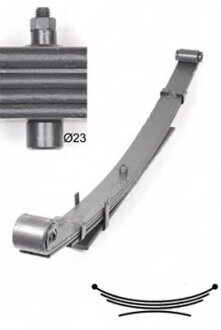 Ресора листова HYUNDAI H-1 VAN 5/04-07 ЗАДН -ua LESJOFORS 6137202