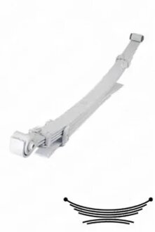 Ресора листова LESJOFORS 6159214