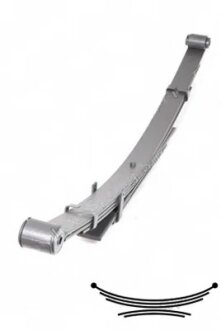 Ресора листова TOYOTA HILUX 4WD KUN25/KUN26 10/08- ЗАДН LESJOFORS 6192534