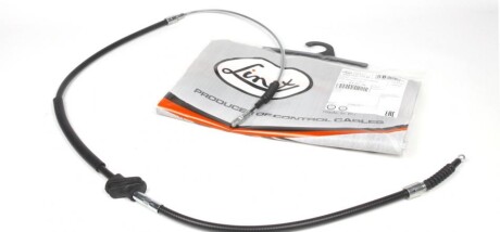 Трос ручника (задній) Audi 100/A6 1.8-2.5 -97 (opt-om) LINEX 03.01.19