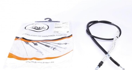 Трос ручника (задній) Audi A4 03-09 (1736/1572mm) (opt-om) LINEX 03.01.53