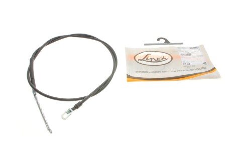 Трос ручника (задній) (R) Fiat Scudo/Peugeot Expert (бараб. гальм.) UA63 LINEX 09.01.38