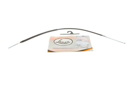 Трос ручника (задній) (L) Fiat Scudo/Peugeot Expert (бараб. гальм.) (1063/770mm) UA63 LINEX 09.01.39