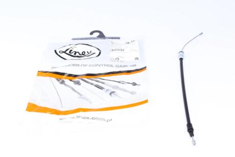 Трос ручника (передній) Citroen C8/Peugeot 807 05- (500/395mm) UA63 LINEX 09.01.81