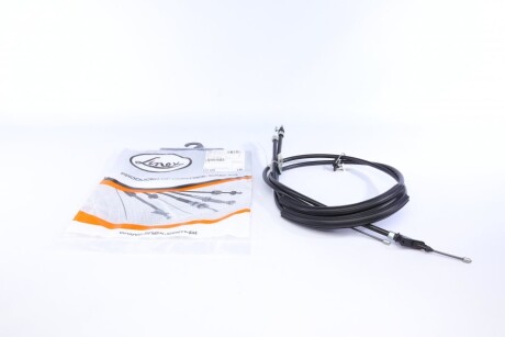 Трос ручника (задній) Ford Focus II 04-12 (1450/1338+1500/1388) (opt-om) LINEX 15.02.12
